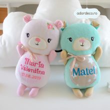 Ursulet turcoaz, personalizat