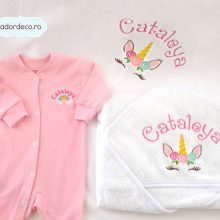 Prosop personalizat, cu unicorn